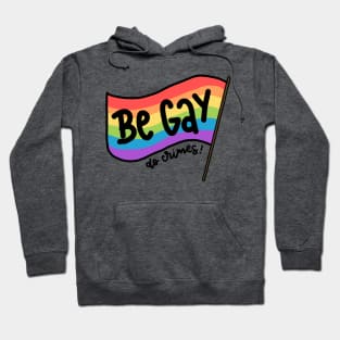 Be gay, do crimes! Hoodie